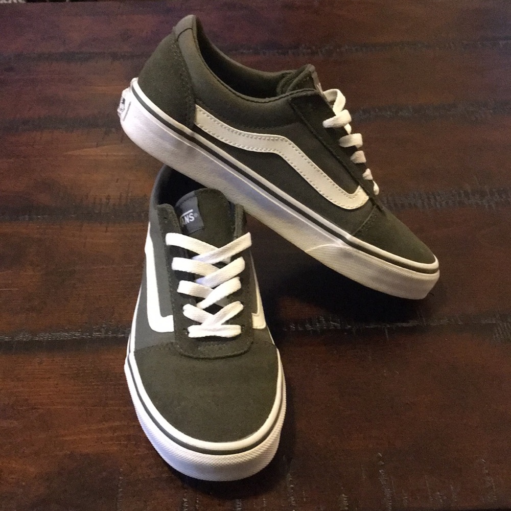 Olive Vans - Women’s Size 7.0